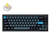 Keychron Q2 Pro 65% RGB Keychron K Pro Banana Fully Assembled w/ Knob Hot-Swappable QMK Custom Bluetooth Mechanical Keyboard Carbon Black