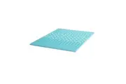 Cool Gel Memory Foam Mattress Topper Matress Support Bedding 5/8cm 7-Zone