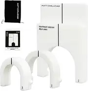Putting Trainer,Golf Hole Putting Training Aid Portable Putting Hole Cup | Putt Putt Golf Set Includes Protective Bag for Golfers, Enthusiast, Beginners