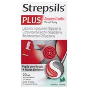 [Strepsils & Strepfen] Strepsils Plus Anaesthetic Throat Spray Menthol Flavour 20ml
