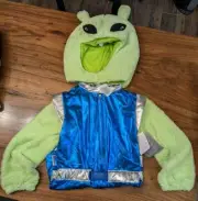 POTTERY BARN KIDS Green Alien Astronaut Light-Up Costume-3T-NWT