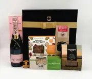 Special Celebration Gourmet Gift Hamper with Moet & Chandon Rose Brut