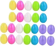 JOINPAYA 36pcs Easter Egg Egg Eggs Boxes Filler Egg Shakers Squishy Twist Bubble Refillable Eggs Shaker Eggs Egg Fake Eggs Cars Egg Basket Eggs Plastic