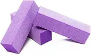 LIFKOME 5Pcs Nail Buffer Blocks Random Color Nail Sanding Sponge Files for Manicure Care Lightweight Washable Design for Professional and Home Use