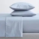 300 Thread Count 100 % Organic Cotton Baby Blue Sheet Sets by Mega King Renee Ta