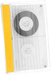 Hoement Handcraft Cassette Tape DIY Cassette Tape Blank Wall Decor Recording Quality
