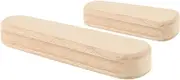 Beatifufu Wooden Sewing Clapper Tool Set Pieces Fabric Clapper for Tailors Patchwork Projects