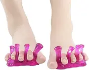 Gel Toe Separators, Toe Spacers Toe Spreader Toe Stretchers Toe Straightener Silicone Support Correctors for Overlapping Toes/Bunions