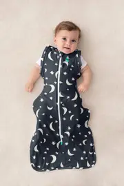 [Swaddle Up™ Transition Bag] Charcoal Big Sky •Original Cotton