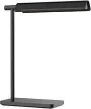 Beacon Lighting Hansen LED Dimmable Table Lamp with Wireless Phone Charger in Black