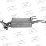 Redback Mufflers Bolt-On to suit Toyota Corolla Ae101 Ae102 Sedan Rear - M1322
