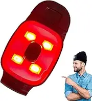 Body Flashlights with Clip - Clip Rechargeable Safety Lights,Hands-Free Flashlight for Dog Walking, Hiking, Camping, Riding, Jogging