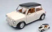 Model Car Scale 1:18 Burago Mini Cooper diecast vehicles collection New