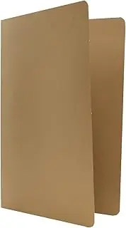 Legal Filing - Ref 713400 Gemini Spring Files/Folders, Metal Spring Mechanism, Box of 25, Made from 315gsm Strong Recycled Manilla, Will Hold A4 & Foolscap Documents, 35 x 24 cm in Size, Buff