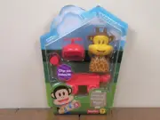 Julius Jr. 3" Worry Bear And Rocky Figure Set Doll Playset Toy Nick Jr **NEW**