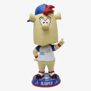Blooper Atlanta Braves 2023 Round Base City Connect Bobblehead MLB Baseball