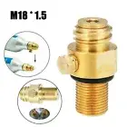 M18*1.5 Thread For Soda Stream Tank Maker Valve Adapter Refill CO2 Parts Replace