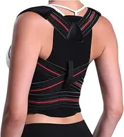Back Corrector, Posture Corrector, Back Posture Brace, Clavicle Support, Prevents Crooked and Crooked Seat, Adjustable Back Trainer, Home Gym, Office, School, Health and Ent