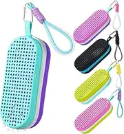 Swim Goggle Case For Swimming Goggles, Silicone Protective Cases with Drain Hole for Goggles