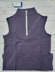Tailored Sportsman ICEFIL Ziptop Sleeveless Shirt - Purple Hart/White/Silver