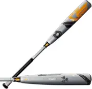 New DeMarini CBC-21 CF Zen BBCOR Baseball Bat 2 5/8 2021 Silver/Black/Gold 34/31