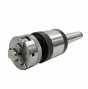 Self Centering Baby Lathe Chuck 3 Jaw 2" 50mm 3MT Revolving Center MT3 Shank