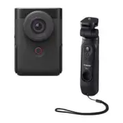 Canon PowerShot V10 Tripod Grip Kit Compact Digital Vlog Camera Japan Import New