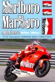 1/12 Decals for Yamaha YZR500 2001 Biaggi Checa Decal TBD1043