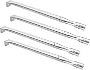 Derurizy Stainless Steel Grill Burner Tube Replacement for Napoleon 605RSB, BIM605, BIP500, BIPRO500, Mirage 605, P665NSS, P665PK, Prestige P500, P500RB, P500RSIB, 18 13/16", 4 Pack