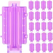 BIUDECO Styling Curler 45pcs Hair Curler Clips Women's Hair Curler Resin Made Easy to Carry No Hair Hurt Fast