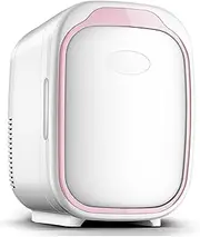 Portable Mini Fridge, Compact Car Refrigerator 6L Car Home Auto Refrigerator Fridges DC12/24V Freezer Cooler Heater Keep Warm Fresh for Car Home Pinic Camping AC110/220V Portable Car Fridge for Travel