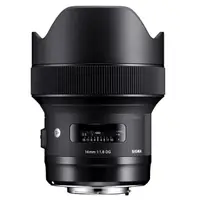 在飛比找PChome24h購物優惠-SIGMA 14mm F1.8 DG HSM ART 公司貨