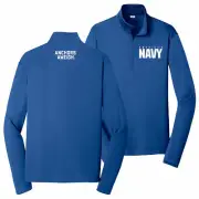 Americaâ€™s NavyÂ® Adultâ€™s Quarter Zip Pullover - Medium, Birthday, Apparel Ac