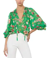 Alice and Olivia Moranne Top