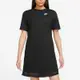 NIKE 上衣 女款 短袖上衣 運動 AS W NSW TEE DRESS DIM SSN 1 C 黑 FB8342-010