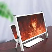Magnifying Glasses 22 Inch Universal Screen Amplifier,5X HD Laptop Screen Mangifier, Phone Screen Magnifiers Holder with Adjustable Angle Design for R