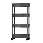 Classroom Storage Solution Laundry Room Space Saver Versatile 4-tier Rolling