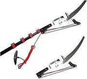 Professional Telescopic Pole Saw Tree Pruners Extendable Bypass Garden Landscaping Lopper Tools with Steel Blade