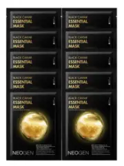 Neogen Black Caviar Essential Mask 25ml x 10ea in a box K-Beauty