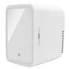TOH 4L Makeup Storage Mini Refrigerator 12V LED HD Cooler And Warmer Sealed Beau