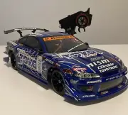 Team Toyo Drift Racing Nissan Silvia 1:10 RC 4WD All Alloy Gear 4300KV Brushless
