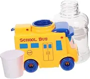 BRIGHTFUFU Mini Water Dispenser for School Bus Model Fun Kitchen Appliance Encourages Drinking Habits for Play Kitchen and Role Play Activities