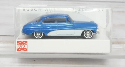 Busch Automodelle 44720, Buick Deluxe 1950 '50 Limousine, Blue, 1/87 HO Scale