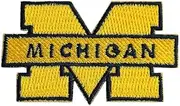 Michigan Logo Iron On Embroidered Patch