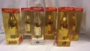 Lot of 6 Commerative Coca-Cola Bottles,Atlanta 1996 Olym,Super Bowl, Orig Boxes