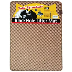 美國專利BlackHole Litter Mat貓砂墊 - 實用長方形 (兩色可選)約76x57cm