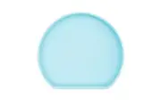 Bumkins: Silicone Grip Plate - Light Blue