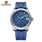 NAVIFORCE Men Quartz Watch TPU Strap Boys Sport Watches Casual Males Wristwatch