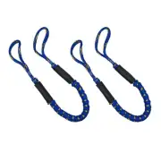 Boat Jetski Bungee Cords Dock Lines Mooring Rope Cord Stretch Heavy duty
