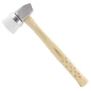 Ultra-Light Weight Aluminum White Rubber Capped Flooring Mallet